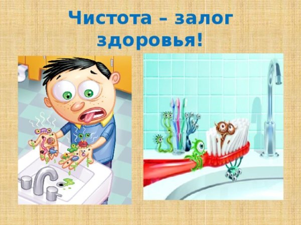 Чистота залог здоровья
