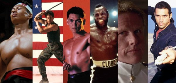 Плакаты боевиков 80-90х годов