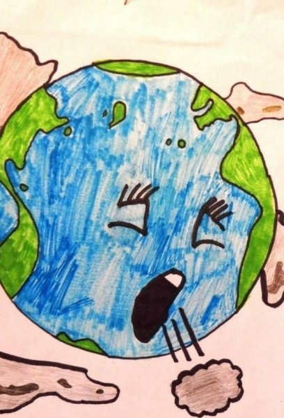 Загрязнение окружающей среды плакат