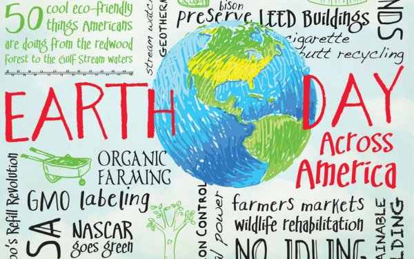 Earth Day плакат