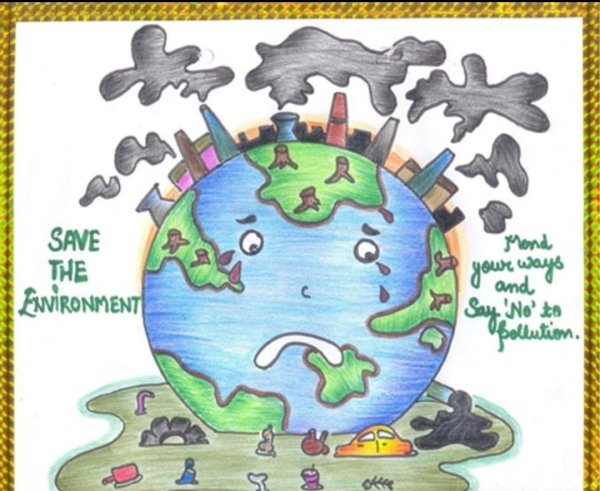 Плакат Environmental problems