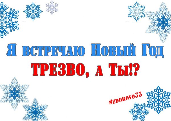 Новый год трезво