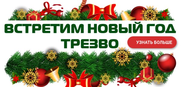 Отметь новый год трезво