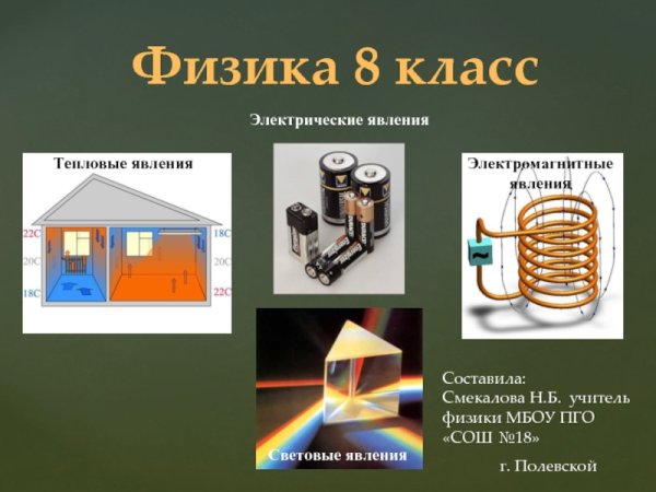 Действия электрического тока примеры
