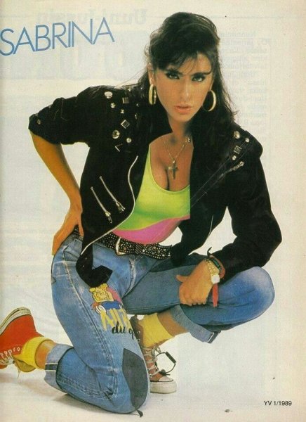 Певица Сабрина Салерно