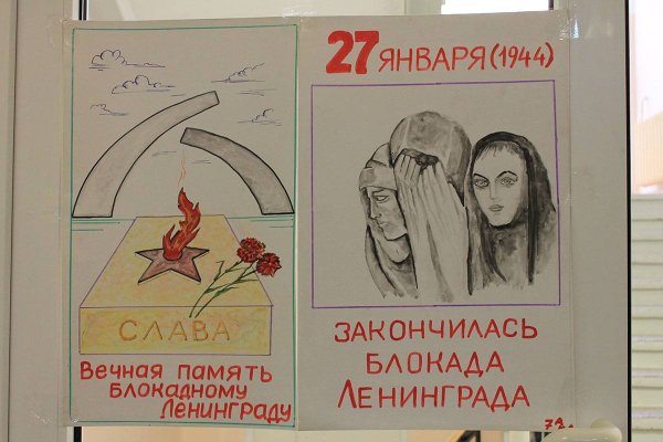 Блокада Ленинграда боевой листо