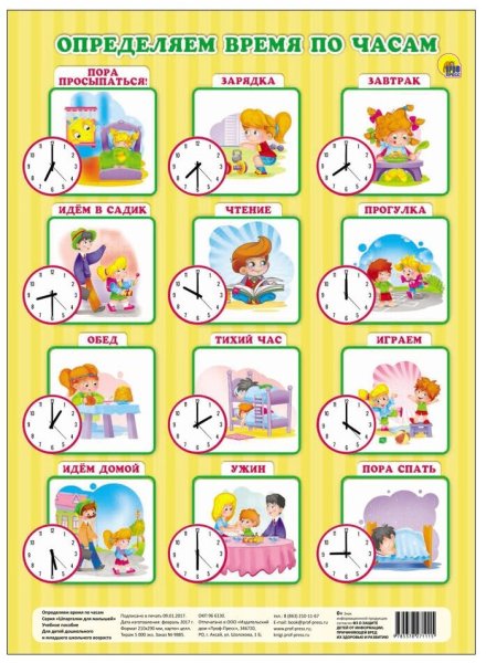 Распорядок дня школьника