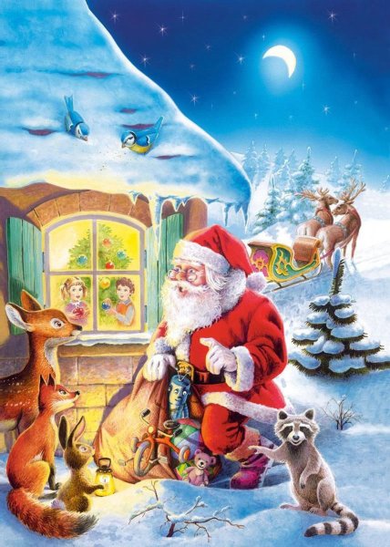 Снегурочка иллюстрации рут Сандерсон