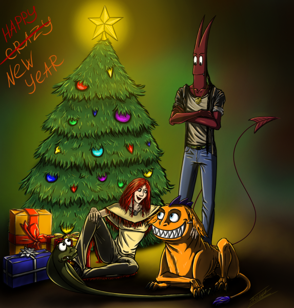 Новогодний сталкер