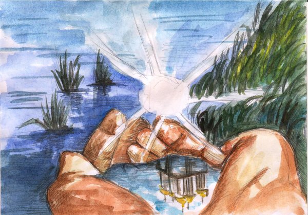 Картины на тему вода источник жизни