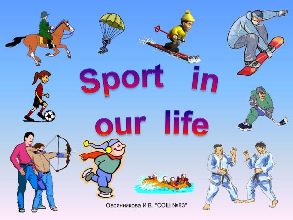 Спорт на английском