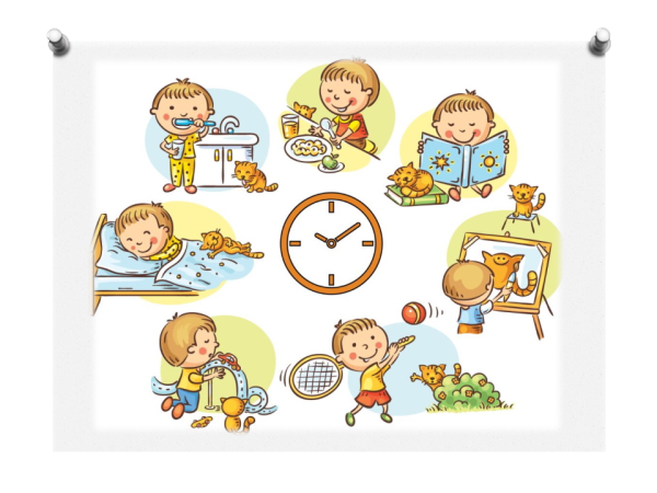 Иллюстрации режим дня школьника