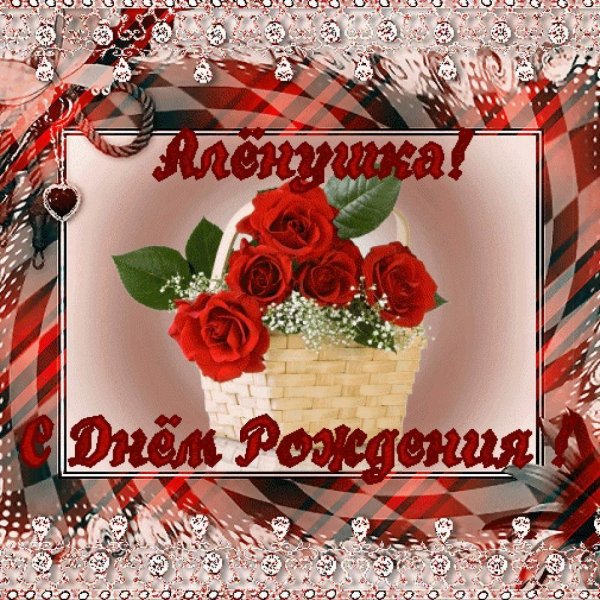 Алёна с днём рождения поздравления