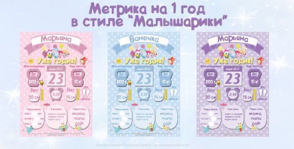 Постер достижений в детском