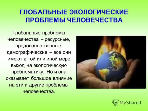 Глоальны епроблем ычеловечества