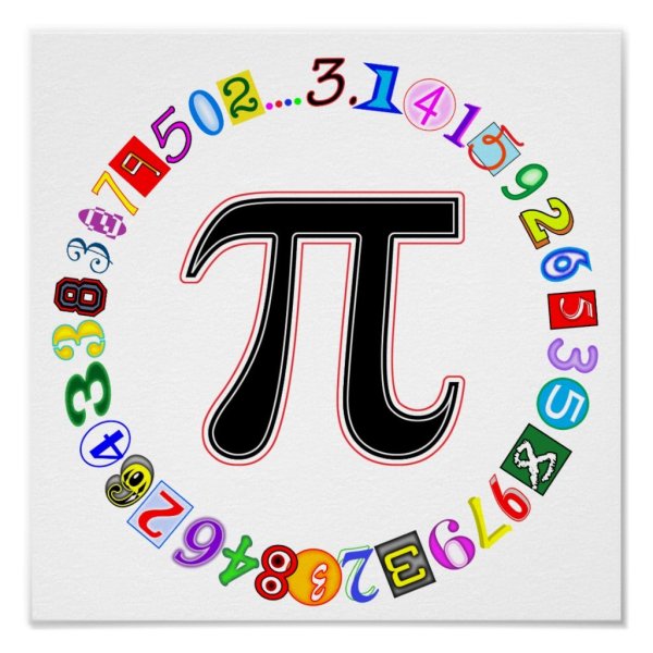 Рисунок ко Дню числа пи