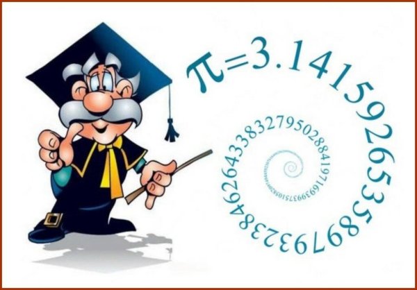 Число пи плакат