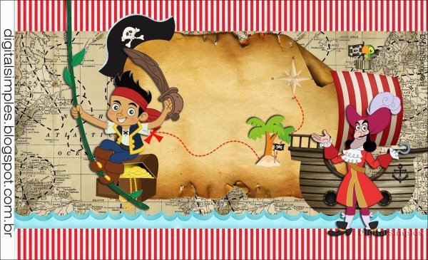 Пиратская вечеринка плакат