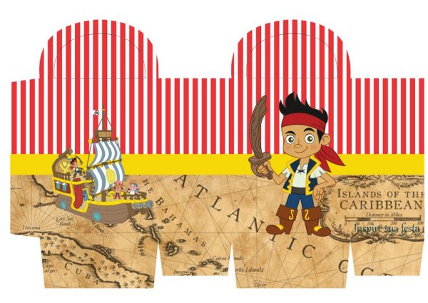 Флажки для пиратской вечеринки