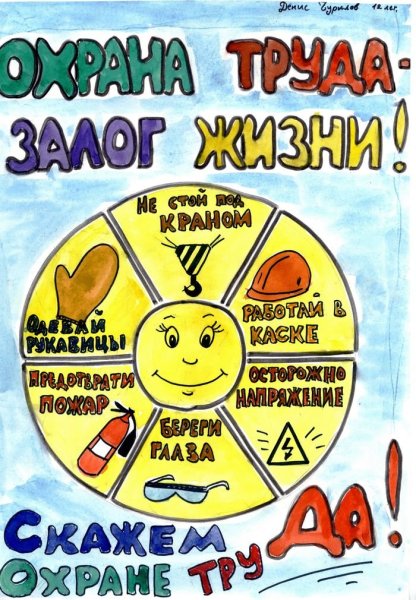 Рисунок на тему безопасная работа