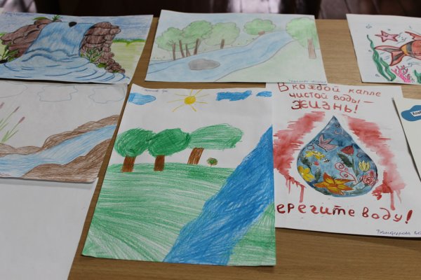 День водных ресурсов рисунок