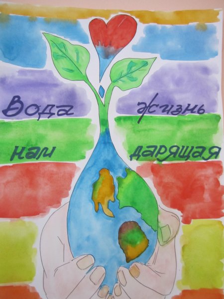 Плакат на день воды