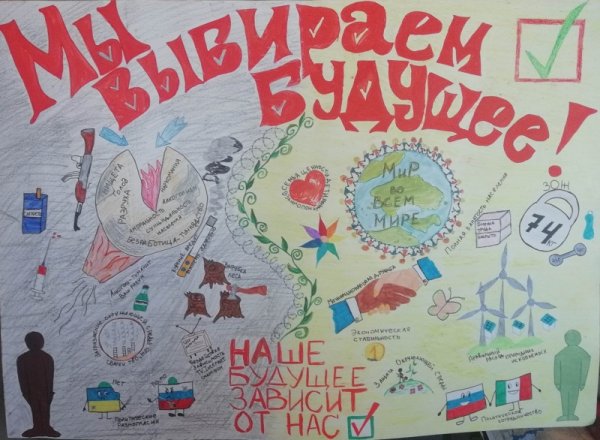 Конкурс рисунков мы выбираем будущее
