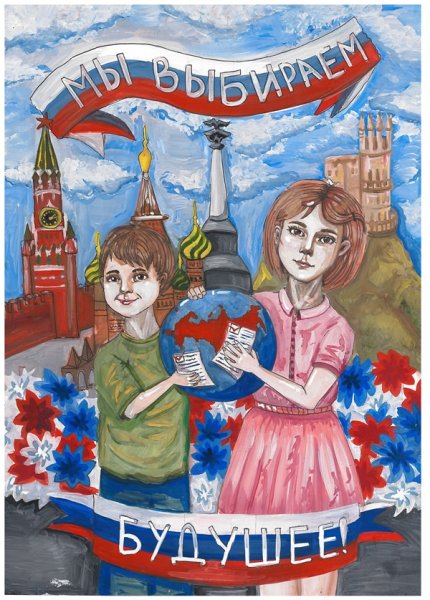 Плакат выбираем будущее