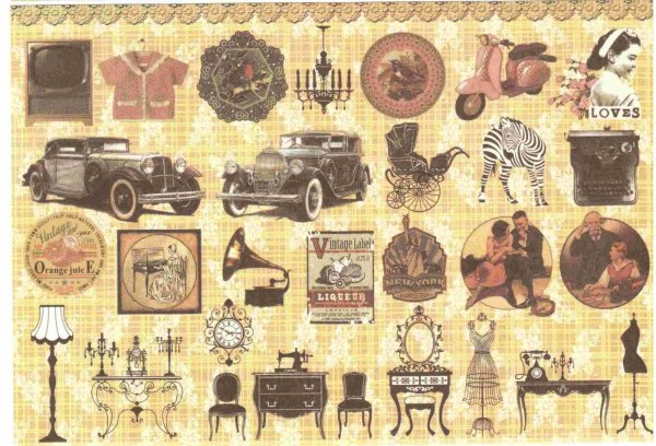 Принт Алиса в стране чудес