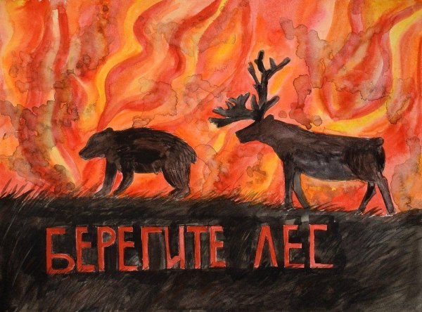 Пожарная безопасность плакат