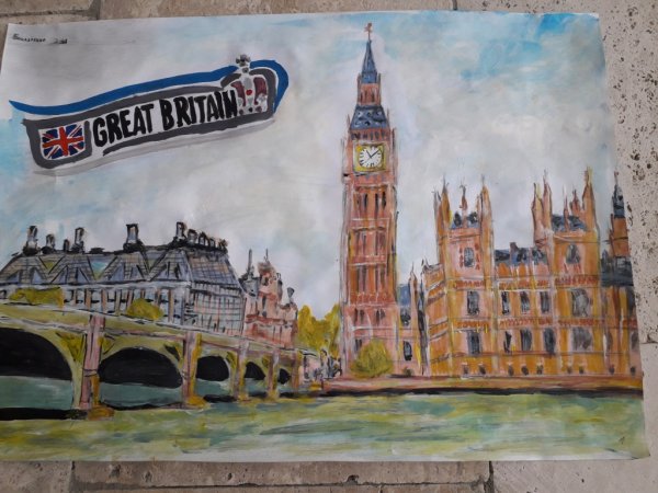 Плакат на тему Англия