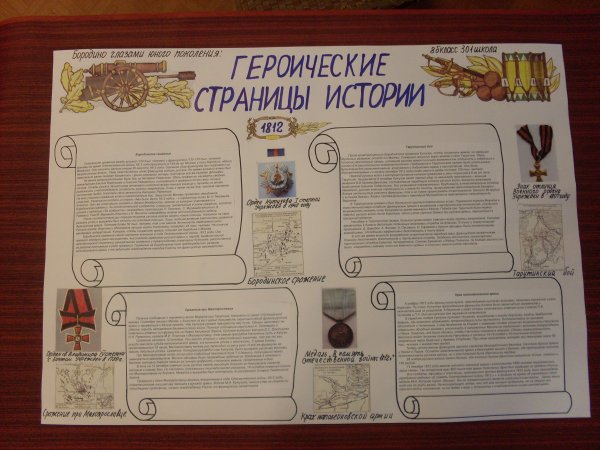 Стенгазета по истории