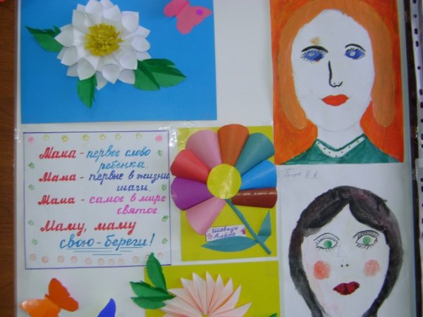 Пусть всегда будет мама рисунки