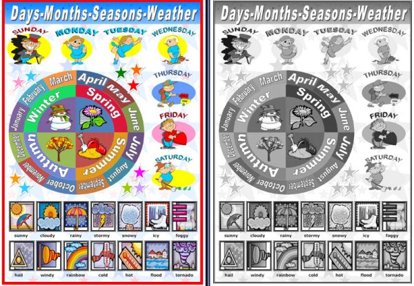 Дни недели и месяца на английском
