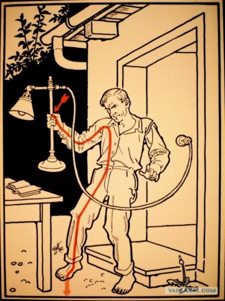 Профессия электрик плакат