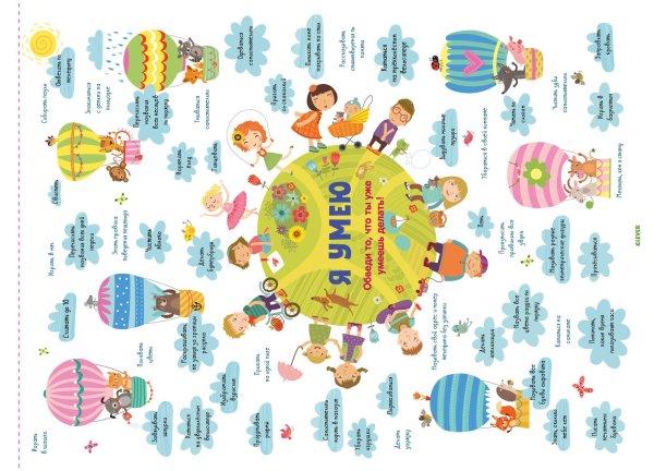 10 Развивающих постеров Clever