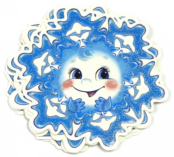 Веселые снежинки