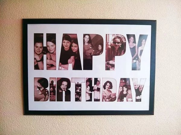 Коллаж с днем рождения