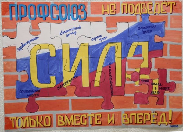 Конкурс плакатов профсоюз