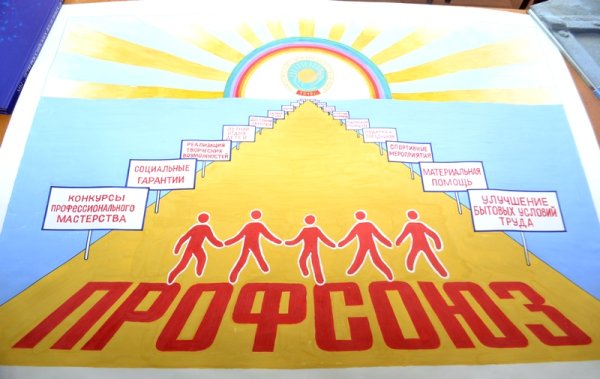 Профсоюз плакат