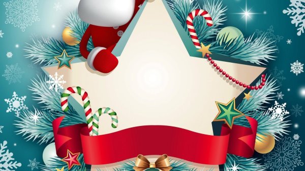 Новогодний фон для открытки