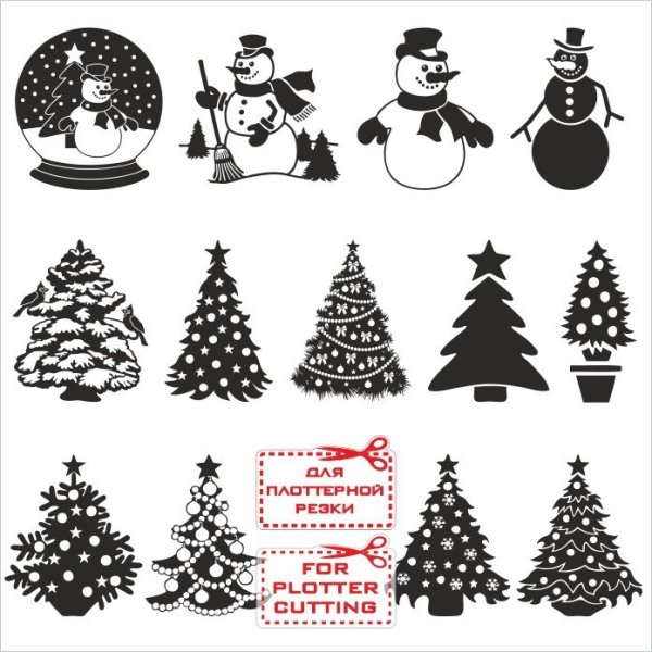 Елка для плоттера