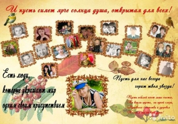 Плакат папе на день рождения