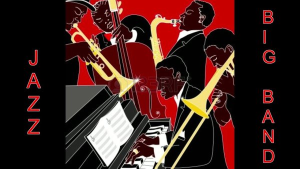 Постер джаз бэнд