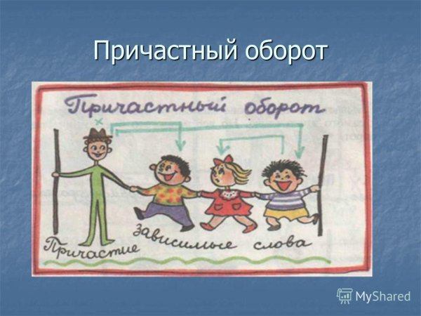 Творческая работа на тему Причастие