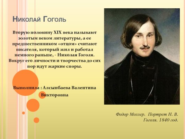 Николай Гоголь (1809—1852)