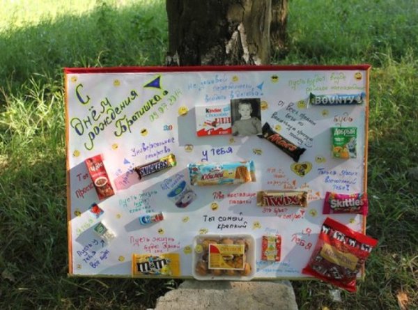 Плакат на день рождения дочке