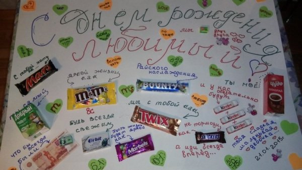 Оригинальные плакаты с поздравлениями