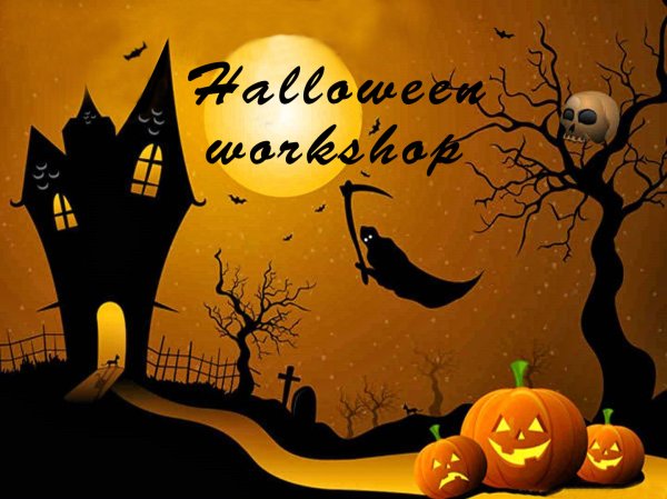 Плакаты на Хэллоуин по английскому