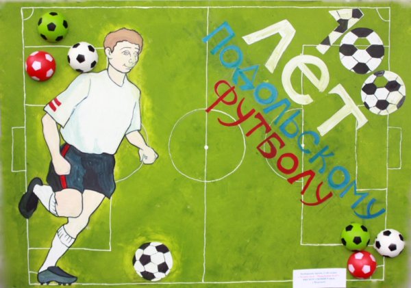 Плакаты на футбольную тему